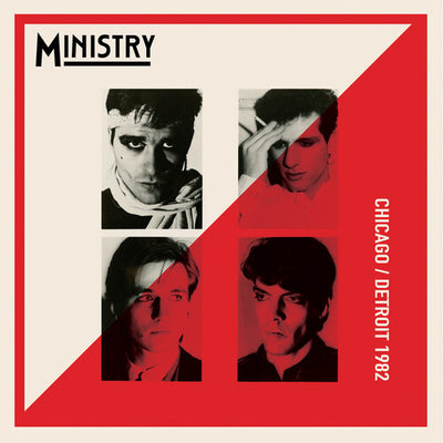Ministry - Chicago/detroit 1982 - Red Marble (Vinyl LP)