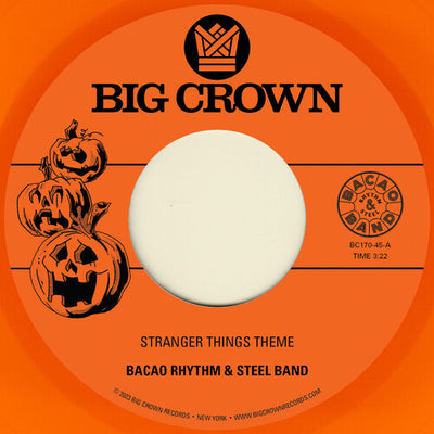 Bacao Rhythm & Steel Band - Stranger Things Theme / Halloween Theme (Vinyl LP) - Pale Blue Dot Records