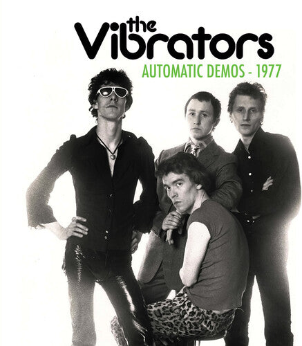 The Vibrators - Automatic Demos 1977 - GREEN MARBLE (Vinyl LP) - Pale Blue Dot Records
