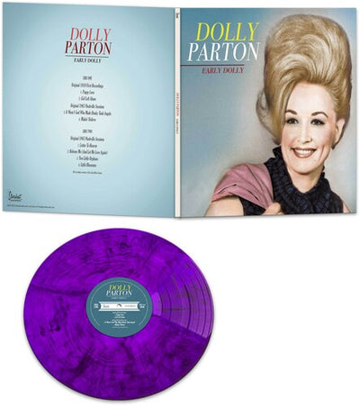Dolly Parton - Early Dolly - Purple Marble (Vinyl LP) - Pale Blue Dot Records