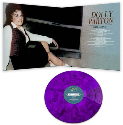 Dolly Parton - Early Dolly - Purple Marble (Vinyl LP) - Pale Blue Dot Records