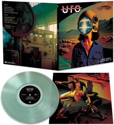 UFO - One Night Lights Out '77 - Yellow (Vinyl LP) - Pale Blue Dot Records