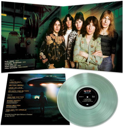 UFO - One Night Lights Out '77 - Yellow (Vinyl LP) - Pale Blue Dot Records