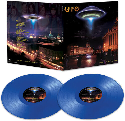 UFO - Live In Vienna 1998 - Blue (Vinyl LP) - Pale Blue Dot Records