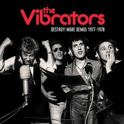 The Vibrators - Destroy More Demos '77-'78 - Red (Vinyl LP) - Pale Blue Dot Records