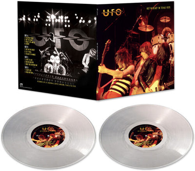 UFO - Hot N' Ready In Texas 1979 - Silver (Vinyl LP) - Pale Blue Dot Records