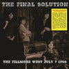 The Final Solution - The Fillmore West July 7 1966 (Vinyl LP) - Pale Blue Dot Records