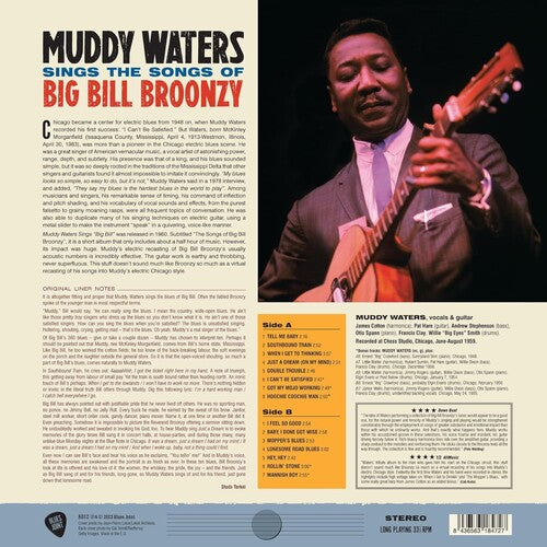 Muddy Waters - Sings The Songs Of Big Bill Bronzy - Limited 180-Gram Vinyl with Bonus Tracks (Vinyl LP) - Pale Blue Dot Records
