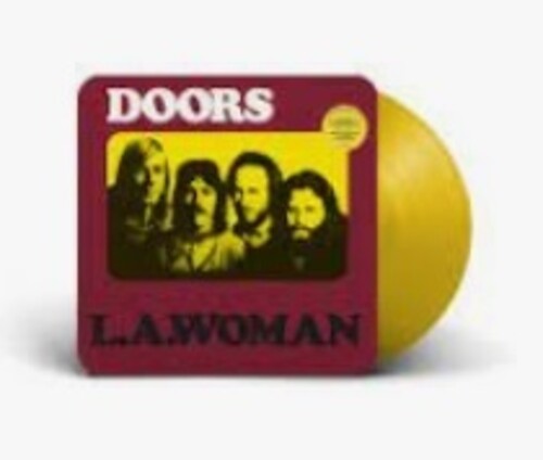 The Doors - L.A. Woman - 140-Gram Yellow Colored Vinyl (Vinyl LP) - Pale Blue Dot Records