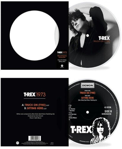 T. Rex - Truck-On Tyke: 50th Anniversary - Limited Picture Disc 7-Inch Vinyl (Vinyl LP) - Pale Blue Dot Records