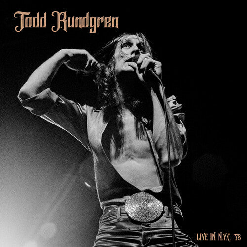 Todd Rundgren - Live in NYC '78 - Gold (Vinyl LP) - Pale Blue Dot Records