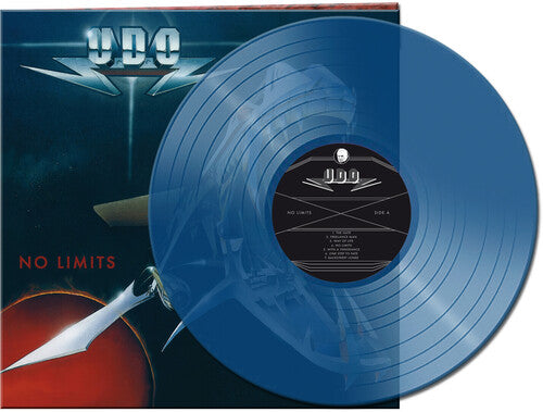 U.D.O. - No Limits - Clear Blue (Vinyl LP) - Pale Blue Dot Records