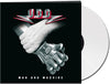 U.D.O. - Man & Machine - White (Vinyl LP) - Pale Blue Dot Records
