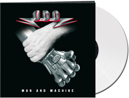 U.D.O. - Man & Machine - White (Vinyl LP) - Pale Blue Dot Records