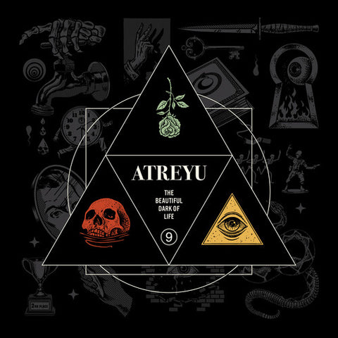 Atreyu - The Beautiful Dark of Life (Red, Teal & Yellow Swirl Colored Vinyl)