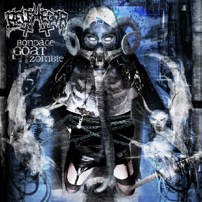 Belphegor - Bondage Goat Zombie - Transparent Blue/Black Marbled (Vinyl LP) - Pale Blue Dot Records