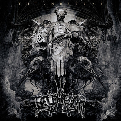 Belphegor - Totenritual - Crystal Clear, Gold & Black Splatter (Vinyl LP)