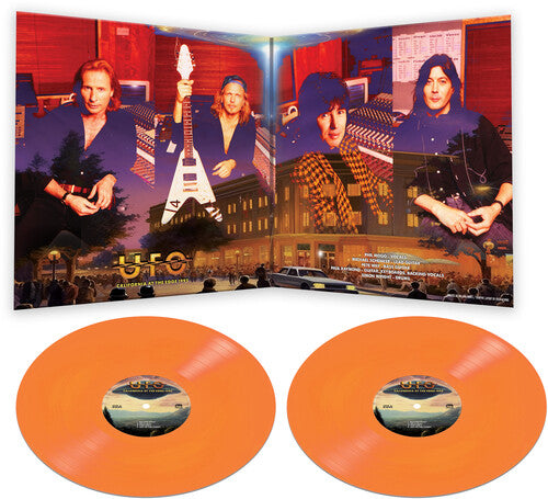 UFO - California At The Edge 1995 - Orange (Vinyl LP) - Pale Blue Dot Records