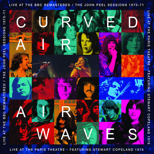 Curved Air - AirWaves - Live At The BBC Remastered / Live At The Paris Theatre (Vinyl LP) - Pale Blue Dot Records