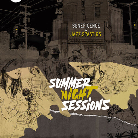 Beneficence & Jazz Spastiks - Summer Night Sessions (Vinyl LP)