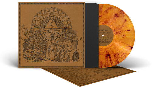 Kinit Her - The Nature Out There - Amber/Black Marble (Vinyl LP) - Pale Blue Dot Records