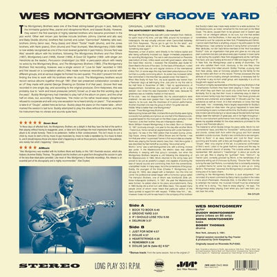 Wes Montgomery - Groove Yard - Limited 180-Gram Vinyl with Bonus Track (Vinyl LP)