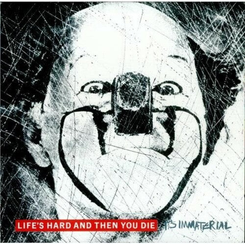It's Immaterial - Life's Hard & Then You Die - Red Vinyl (Vinyl LP) - Pale Blue Dot Records