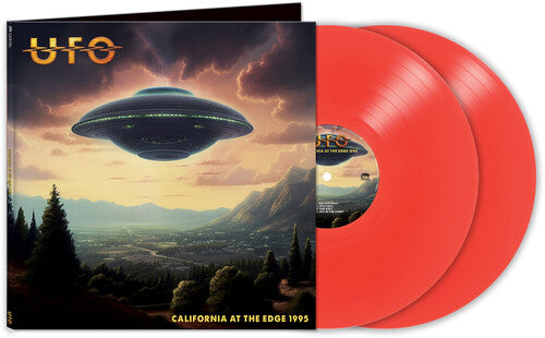 UFO - California At The Edge 1995 - Red (Vinyl LP) - Pale Blue Dot Records