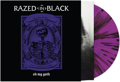 Razed in Black - Oh My Goth! - Purple Black Splatter (Vinyl LP)