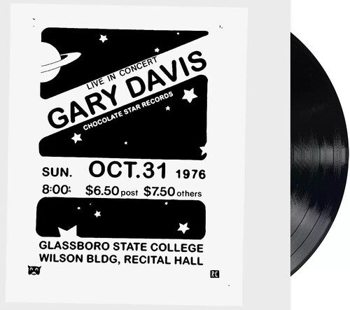 Gary Davis - Live In Concert 1976 (Vinyl LP) - Pale Blue Dot Records