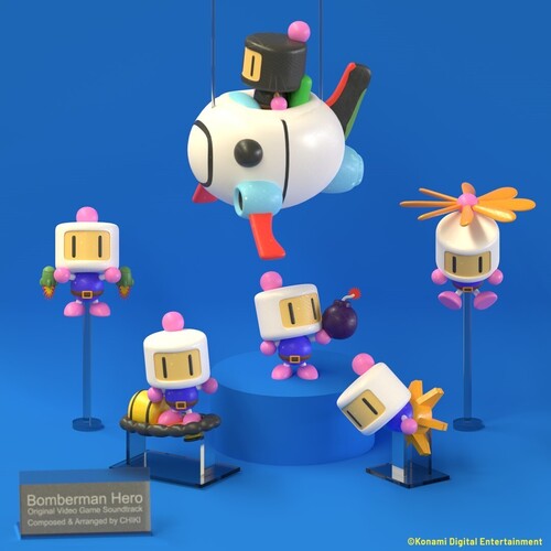Jun Chikuma - Bomberman Hero (Original Soundtrack) (Vinyl LP) - Pale Blue Dot Records