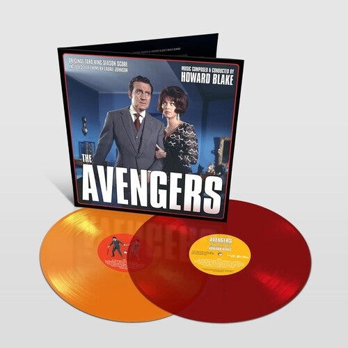 Avengers Soundtracks 1968-1969 - O.S.T. - Avengers Soundtracks 1968-1969 (Original Soundtrack) - Red & Orange Vinyl (Vinyl LP) - Pale Blue Dot Records