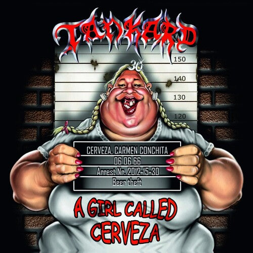 Tankard - A Girl Called Cerveza - White/black/red (Vinyl LP) - Pale Blue Dot Records