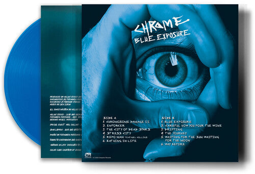 Chrome - Blue Exposure - Blue (Vinyl LP) - Pale Blue Dot Records