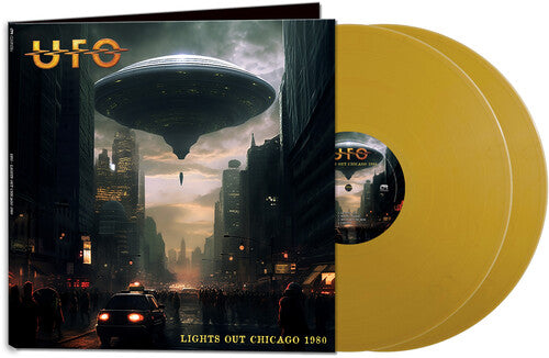 UFO - Lights Out Chicago 1980 - Gold (Vinyl LP) - Pale Blue Dot Records
