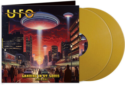 UFO - Landing In St. Louis - Live 1982 - Gold (Vinyl LP) - Pale Blue Dot Records