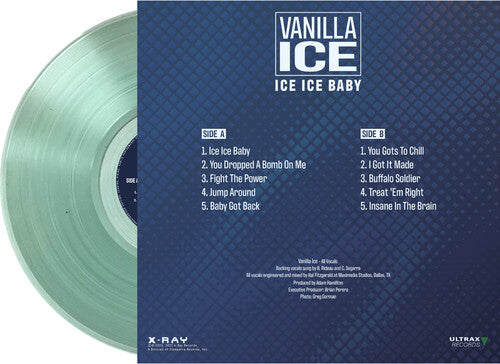 Vanilla Ice - Ice Ice Baby - Coke Bottle Green (Vinyl LP) - Pale Blue Dot Records