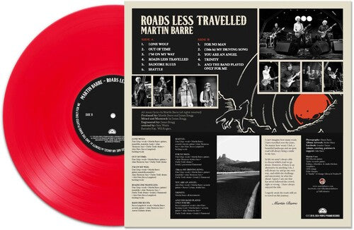 Martin Barre - Roads Less Travelled - Red (Vinyl LP) - Pale Blue Dot Records