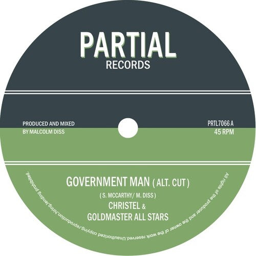Government Man (Alt Cut) (Vinyl LP) - Pale Blue Dot Records