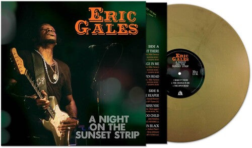 Eric Gales - A Night On The Sunset Strip - Gold (Vinyl LP) - Pale Blue Dot Records