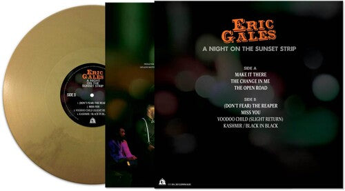 Eric Gales - A Night On The Sunset Strip - Gold (Vinyl LP) - Pale Blue Dot Records