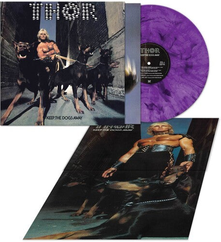 Thor - Keep The Dogs Away - Purple/black Haze (Vinyl LP) - Pale Blue Dot Records