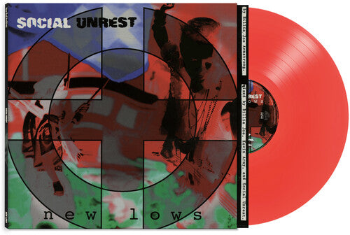 Social Unrest - New Lows - Red (Vinyl LP) - Pale Blue Dot Records