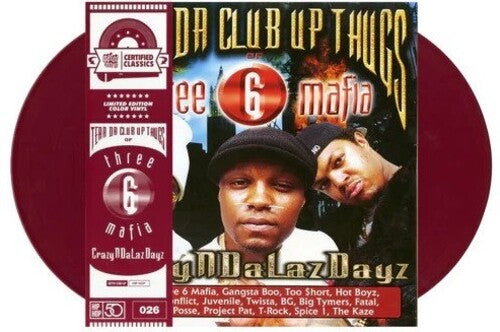 Tear Da Club Up Thugs of Three 6 Mafia - Crazyndalazdayz (Vinyl LP) - Pale Blue Dot Records