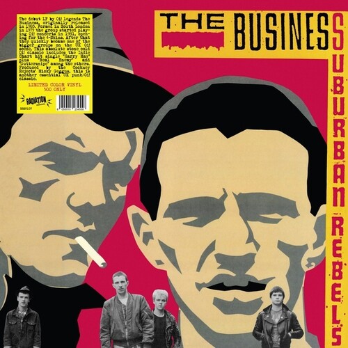 The Business - Suburban Rebels - Colored Vinyl (Vinyl LP) - Pale Blue Dot Records