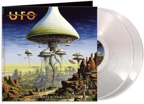 UFO - Makin' Moves In Chicago 1981 - Silver (Vinyl LP) - Pale Blue Dot Records