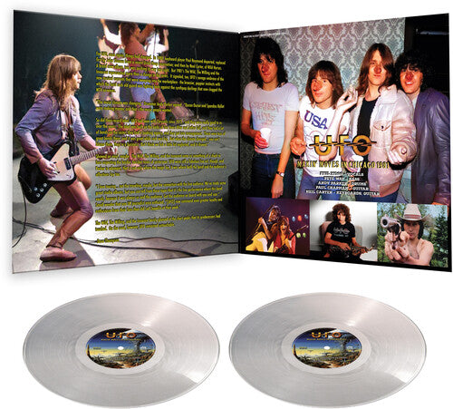 UFO - Makin' Moves In Chicago 1981 - Silver (Vinyl LP) - Pale Blue Dot Records