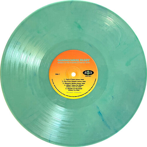 Guadalcanal Diary - Walking In The Shadow Of The Big Man - Mint Green (Vinyl LP) - Pale Blue Dot Records
