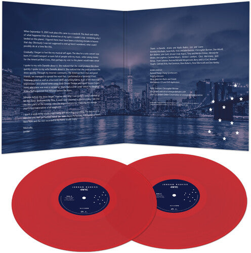 Jordon Rudess - 4nyc - Red (Vinyl LP) - Pale Blue Dot Records