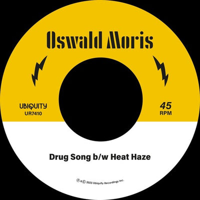 Oswald Moris - Drug Song B/w Heat Haze (Vinyl LP) - Pale Blue Dot Records